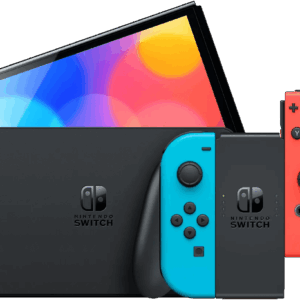 Nintendo Switch OLED Blauw Rood
