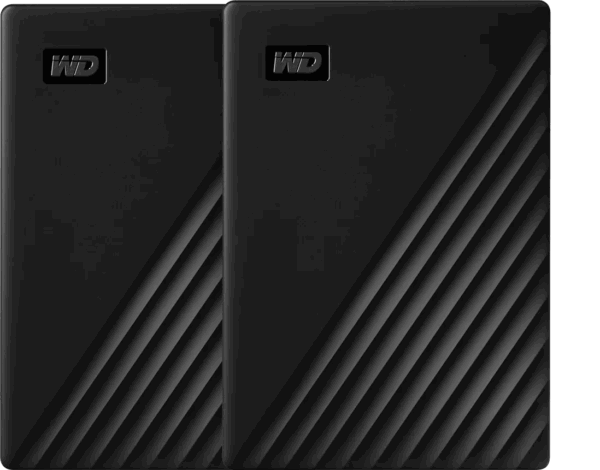 WD My Passport 2TB Black - Duo pack