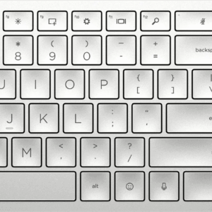 HP 970 Dual-Mode Draadloos Toetsenbord Zilver QWERTY