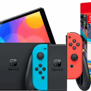 Nintendo Switch OLED Blauw/Rood + Nintendo Switch Sports
