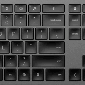 HP 975 Dual-Mode Draadloos Toetsenbord Zwart QWERTY + HP 430 Multi-Device Draadloze Muis