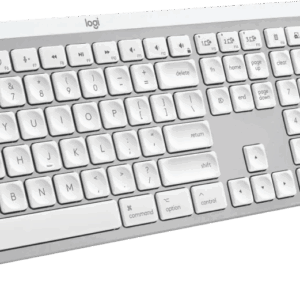 Logitech MX Keys S for Mac Qwerty Wit + Logitech MX Master 3S voor Mac Space Grey
