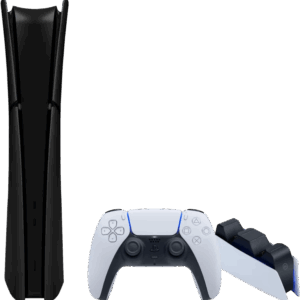 PlayStation 5 Slim Digital Edition + Covers Zwart + Oplaadstation