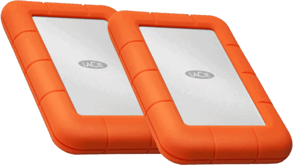 LaCie Rugged USB-C 2TB - Duo pack