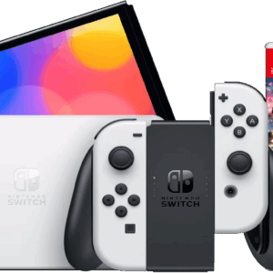 Nintendo Switch OLED Wit + Mario Kart 8 Deluxe