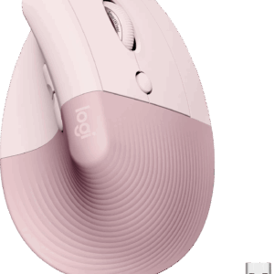 Logitech Lift Verticale Ergonomische Muis Roze