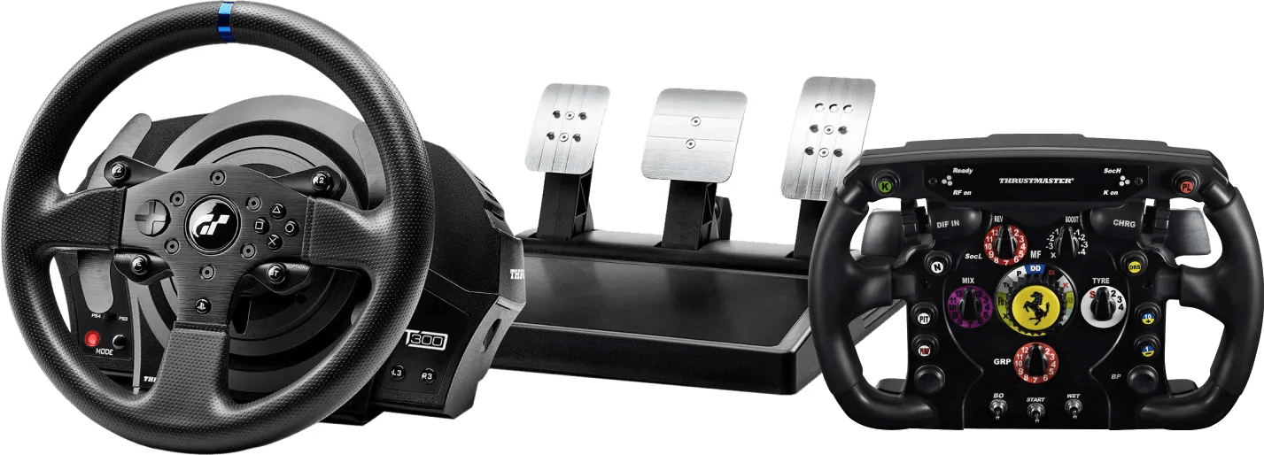Thrustmaster T300 RS GT + Ferrari F1 Add-on
