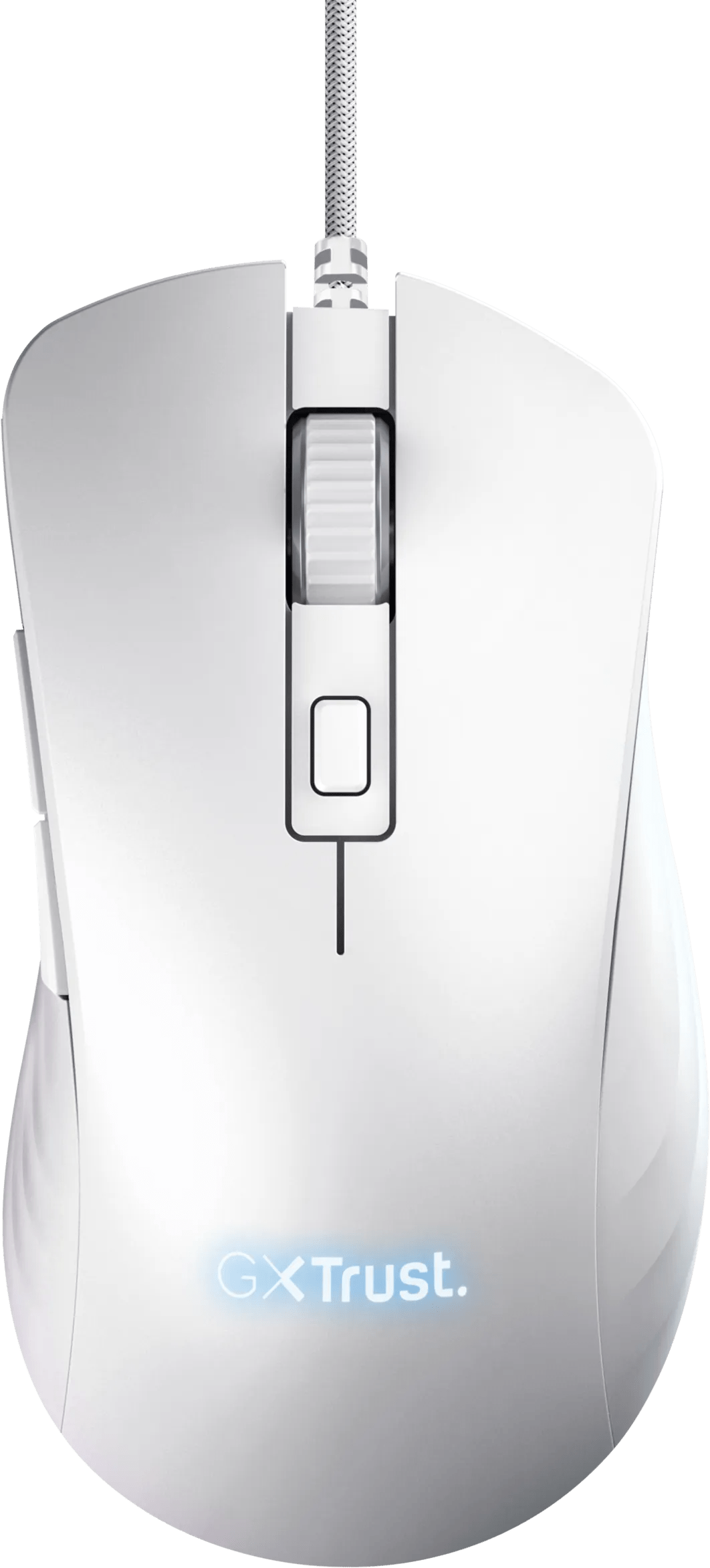 Trust GXT 924W Ybar+ Pro Gaming Muis Wit