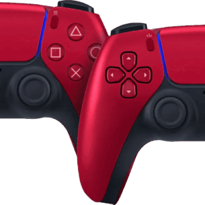 Sony Playstation 5 DualSense Draadloze Controller Volcanic Red Duo Pack