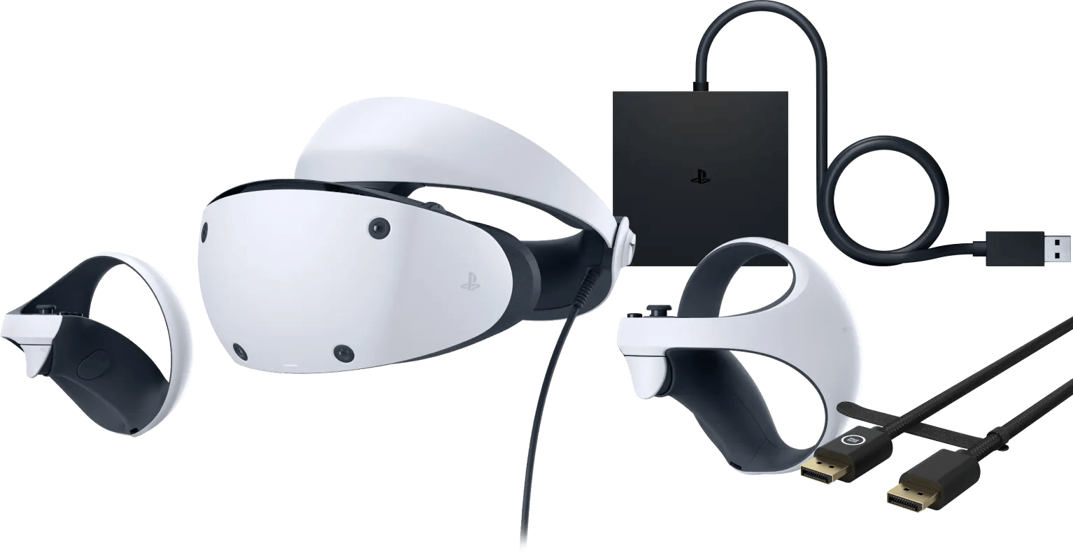 Sony PlayStation VR2 + PC adapter + DisplayPort 1.4 Kabel 3 Meter