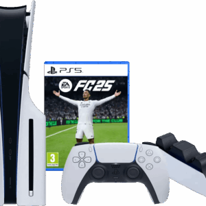 PlayStation 5 Slim Disc Edition + FC 25 + Oplaadstation