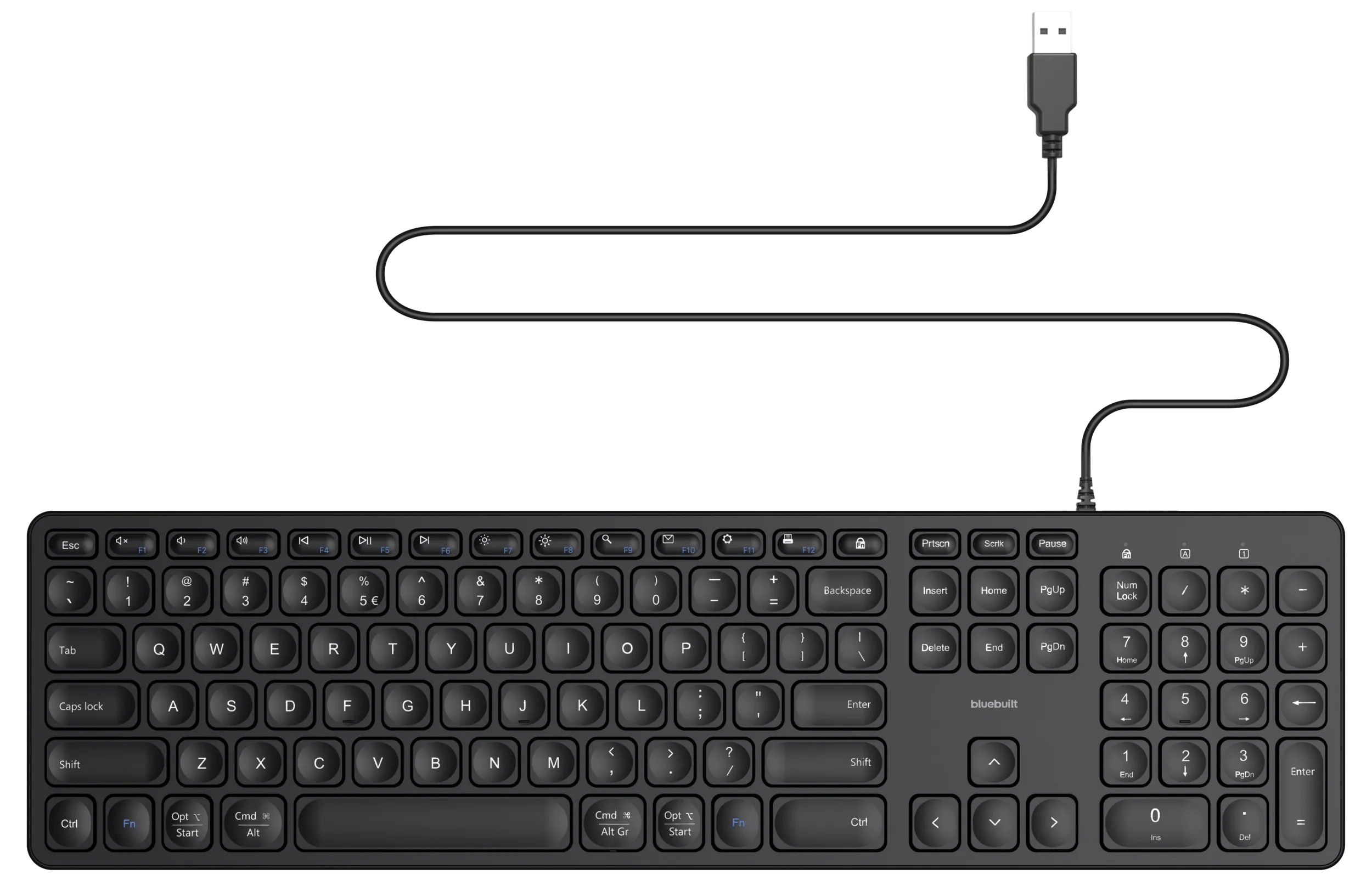 BlueBuilt Bedraad Toetsenbord QWERTY